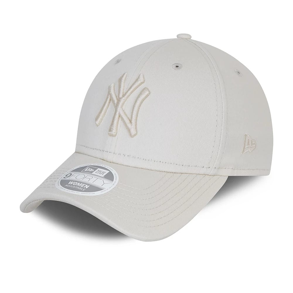 New York Yankees Tonal Womens Cream 9FORTY Cap-zelvios