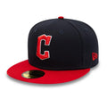 Cleveland Guardians Navy 59FIFTY Fitted Cap-kentox