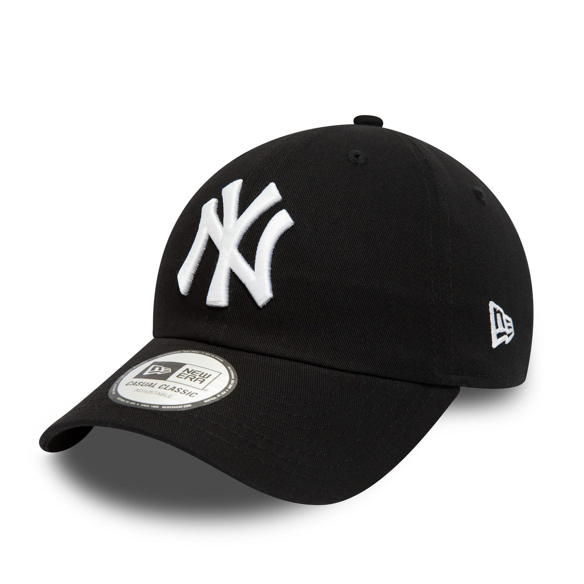New York Yankees League Essential White On Black 9TWENTY Adjustable Cap-zelvios