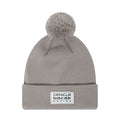 Red Bull Team Grey Bobble Knit Grey Beanie Hat-zelvios