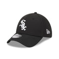 Chicago White Sox MLB Evergreen Black 39THIRTY Stretch Fit Cap-zelvios