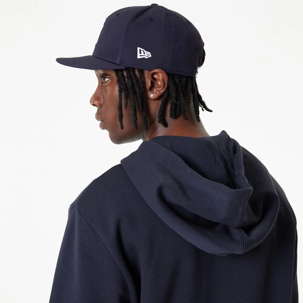 New York Yankees MLB Essential Navy Full Zip Hoodie-zelvios