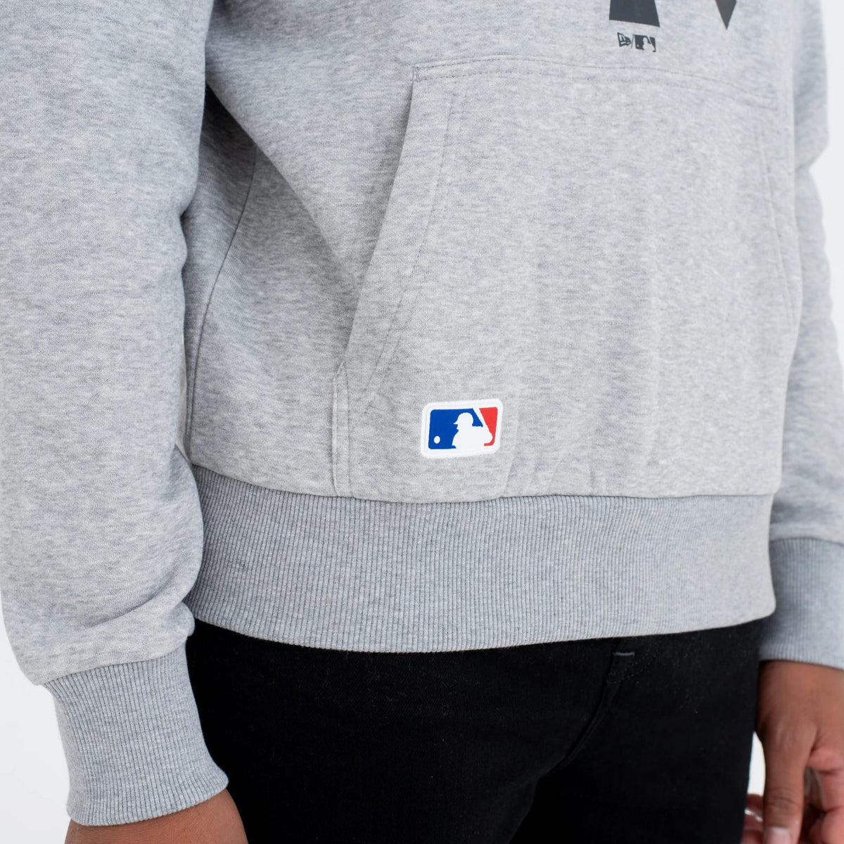 New York Yankees MLB Regular Grey Pullover Hoodie-zelvios