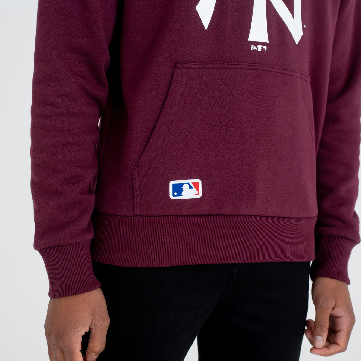 New York Yankees MLB Regular Dark Purple Pullover Hoodie-zelvios