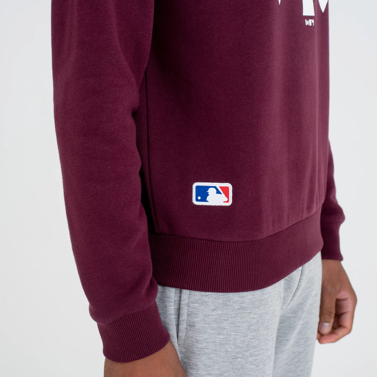 New York Yankees MLB Regular Dark Purple Crew Neck Sweatshirt-zelvios