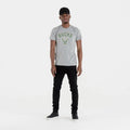 Milwaukee Bucks NBA Regular Grey T-Shirt-zelvios