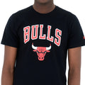 Chicago Bulls NBA Regular Black T-Shirt-zelvios
