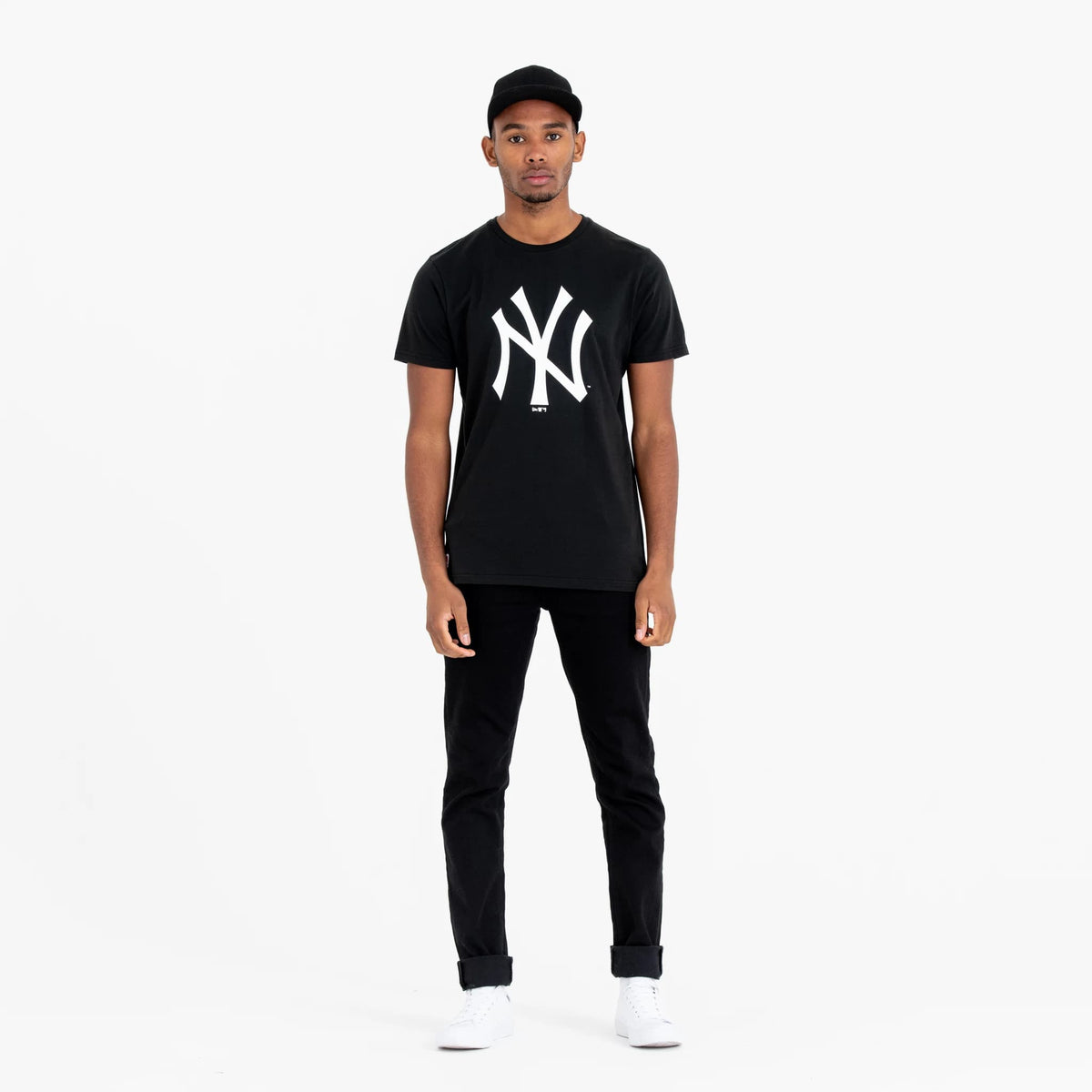 New York Yankees MLB Regular Black T-Shirt-zelvios
