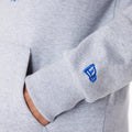 LA Dodgers MLB Regular Grey Pullover Hoodie-zelvios