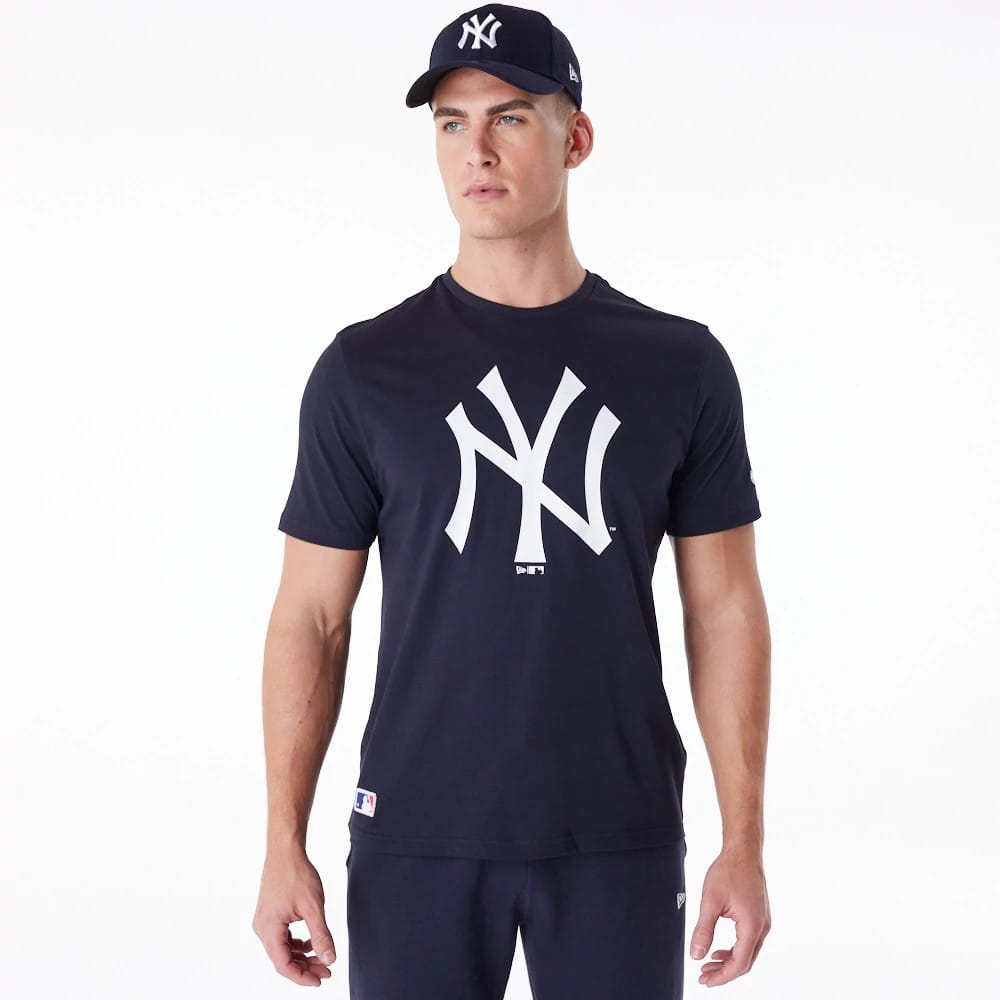 New York Yankees MLB Regular Navy T-Shirt-zelvios