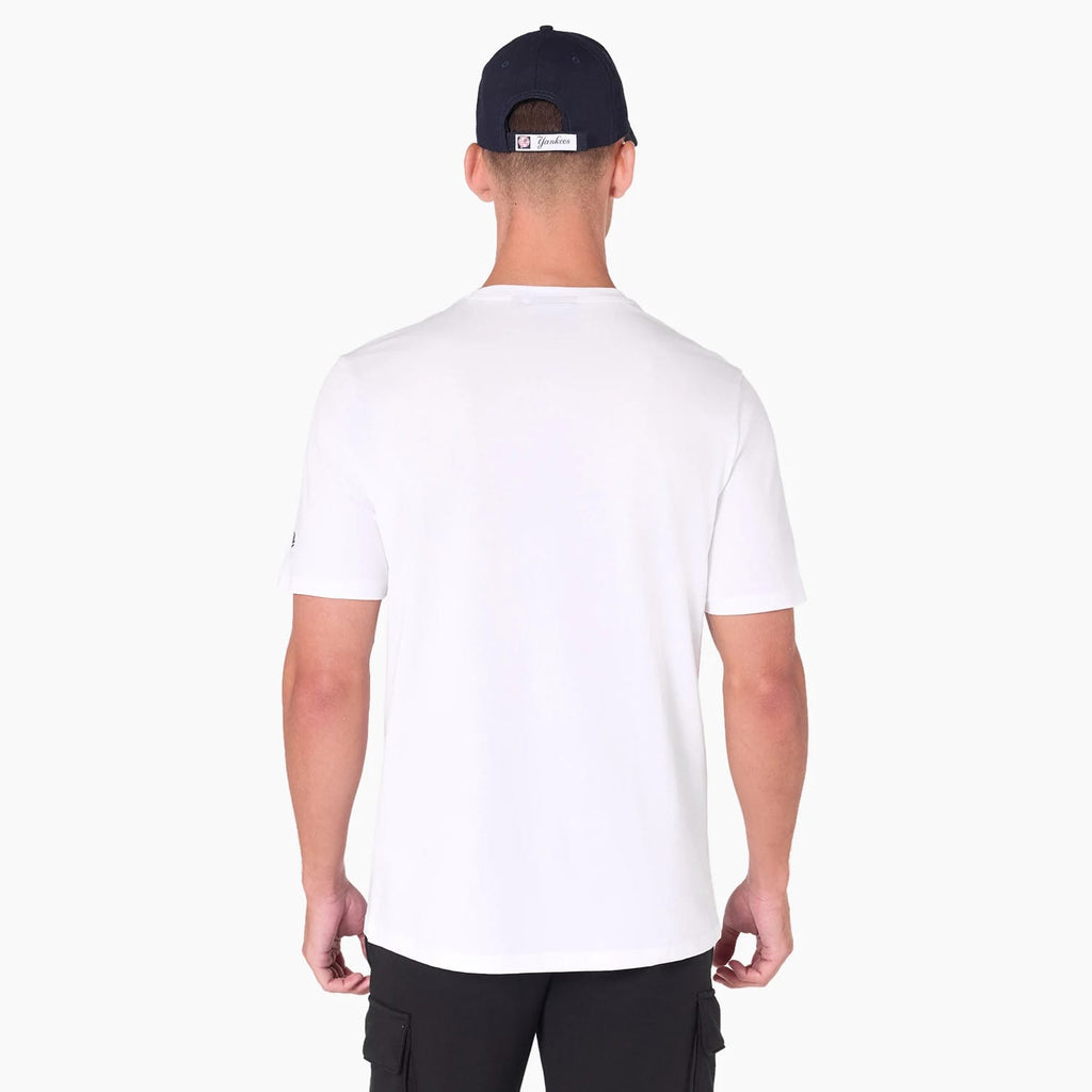 New York Yankees MLB White T-Shirt-zelvios
