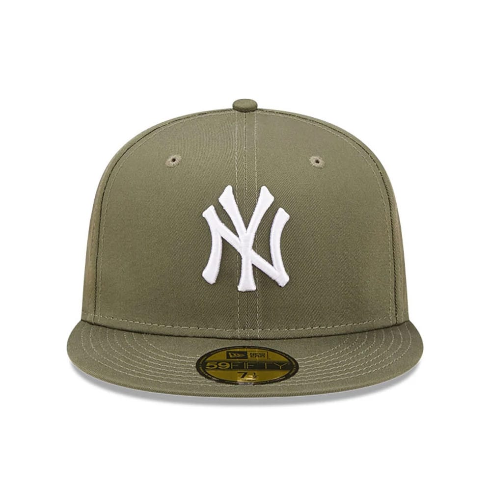 New York Yankees League Essential Green 59FIFTY Fitted Cap-zelvios
