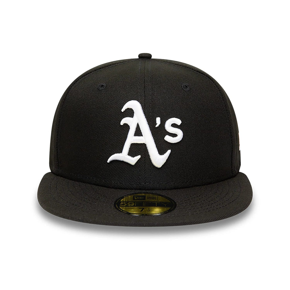 Oakland Athletics MLB Black and White 59FIFTY Fitted Cap-zelvios