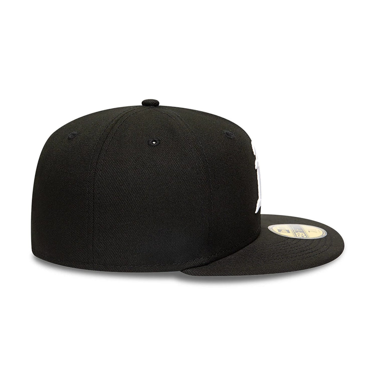 Oakland Athletics MLB Black and White 59FIFTY Fitted Cap-zelvios