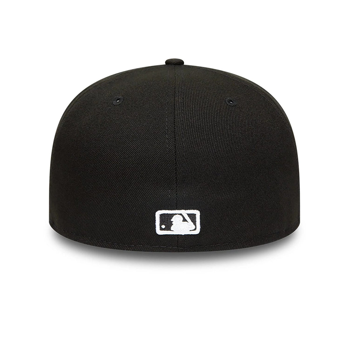Anaheim Angels MLB Black and White 59FIFTY Fitted Cap-zelvios