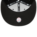 Anaheim Angels MLB Black and White 59FIFTY Fitted Cap-zelvios