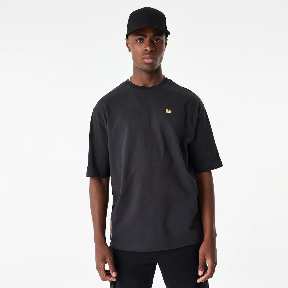 New Era Lifestyle 59FIFTY Black Oversized T-Shirt-zelvios