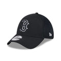 Boston Red Sox MLB Evergreen Neo Black 39THIRTY Stretch Fit Cap-zelvios
