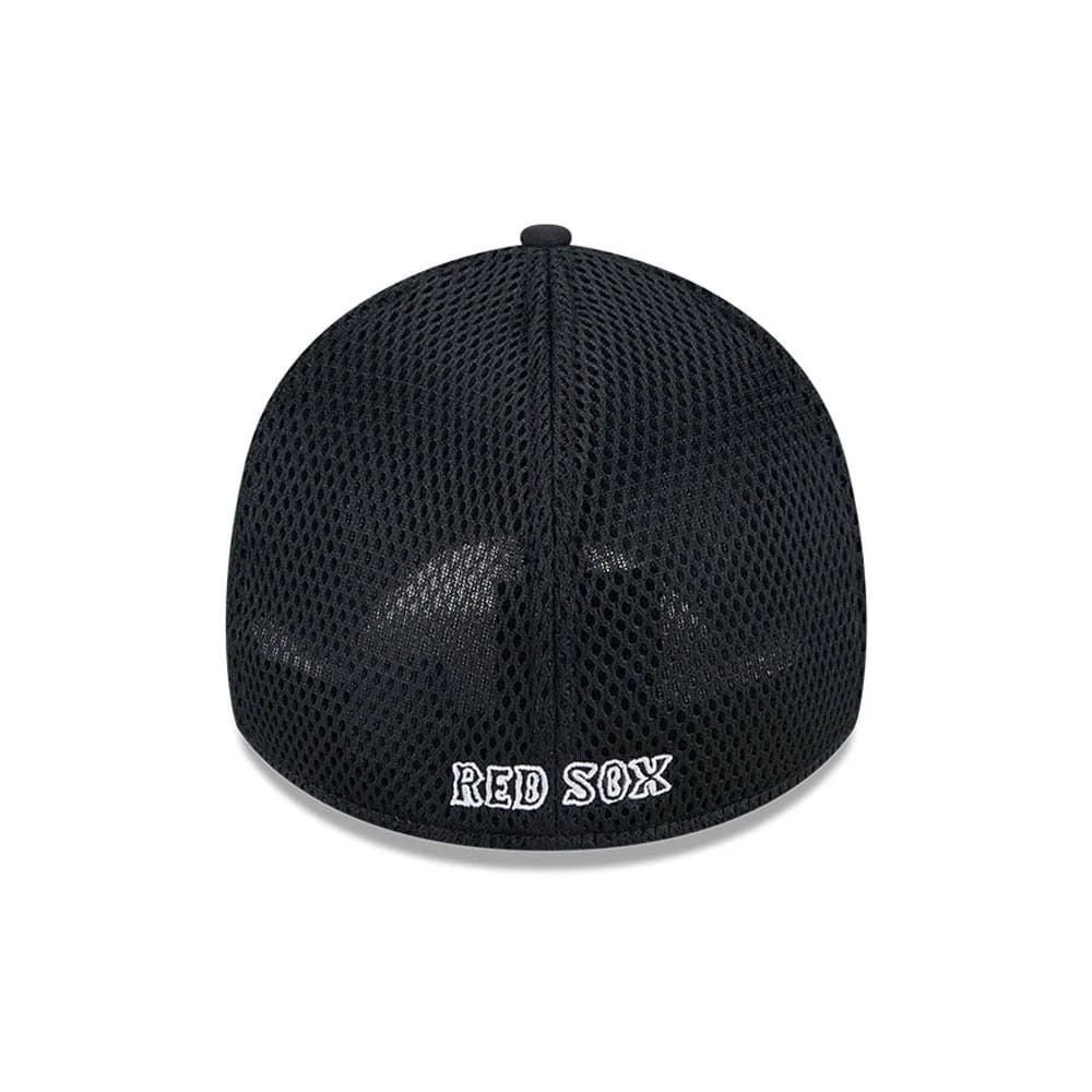 Boston Red Sox MLB Evergreen Neo Black 39THIRTY Stretch Fit Cap-zelvios