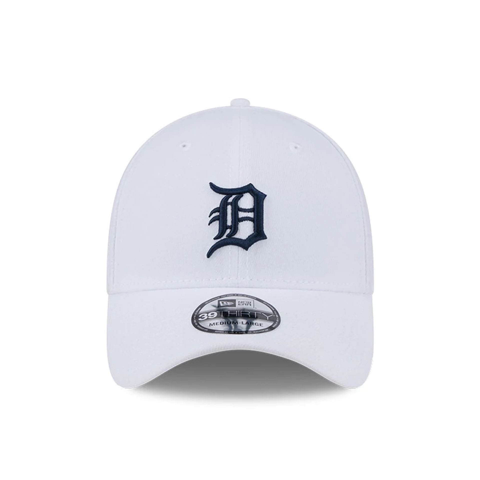 Detroit Tigers MLB Evergreen White 39THIRTY Stretch Fit Cap-kentox