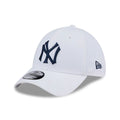 New York Yankees MLB Evergreen White 39THIRTY Stretch Fit Cap-zelvios