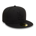 LA Dodgers League Essential Black 59FIFTY Fitted Cap-zelvios