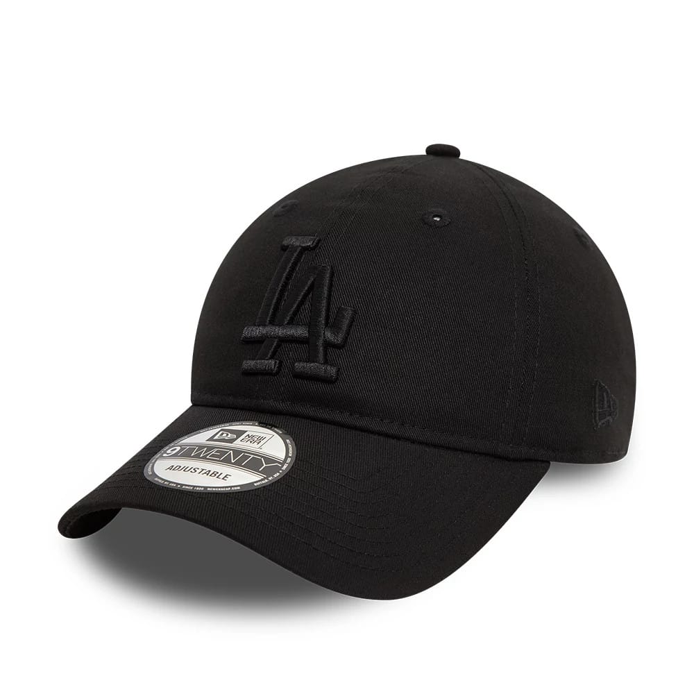 LA Dodgers League Essential Black 9TWENTY Adjustable Cap-zelvios