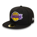 LA Lakers NBA Essential Black 59FIFTY Fitted Cap-zelvios