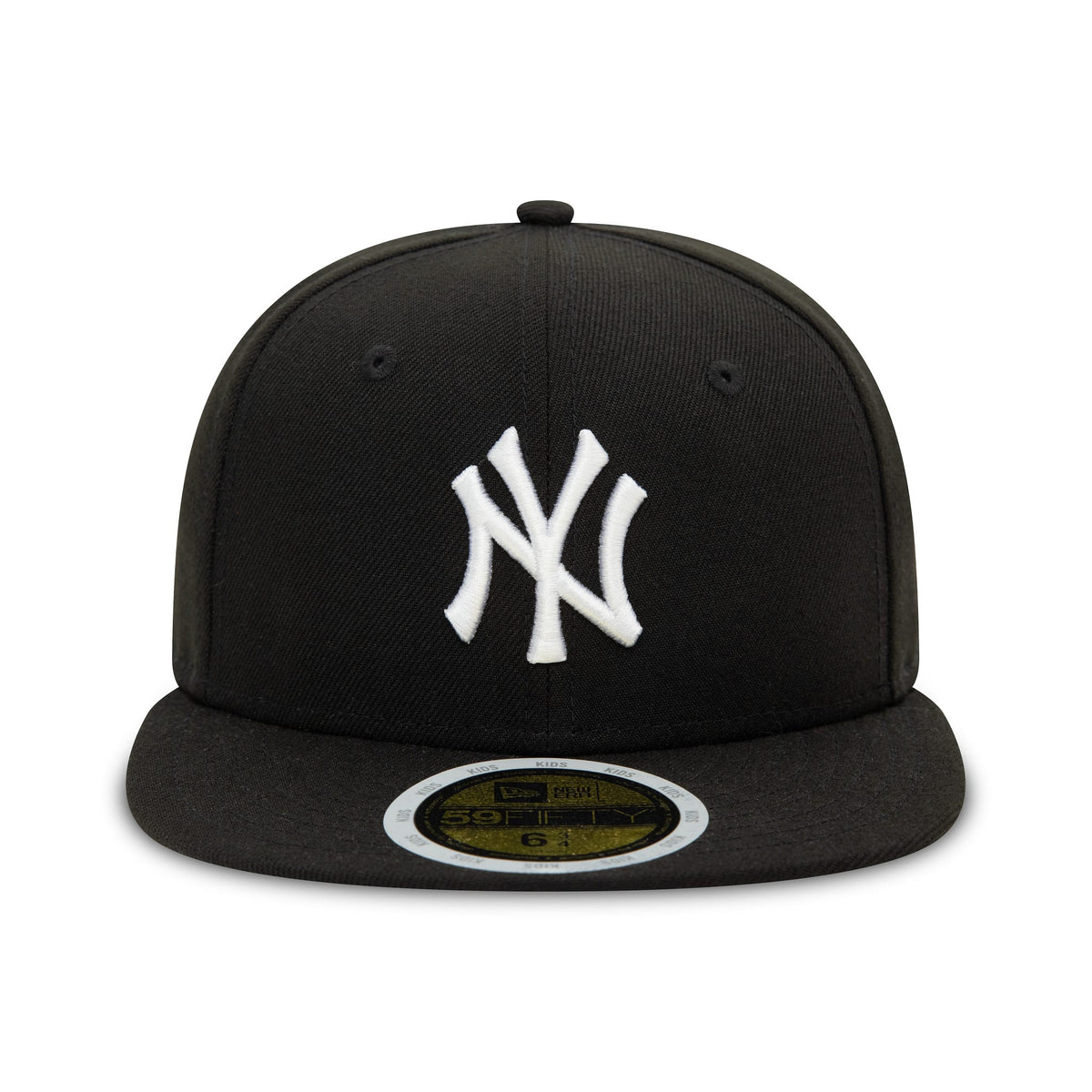 New York Yankees Youth Black 59FIFTY Fitted Cap-zelvios