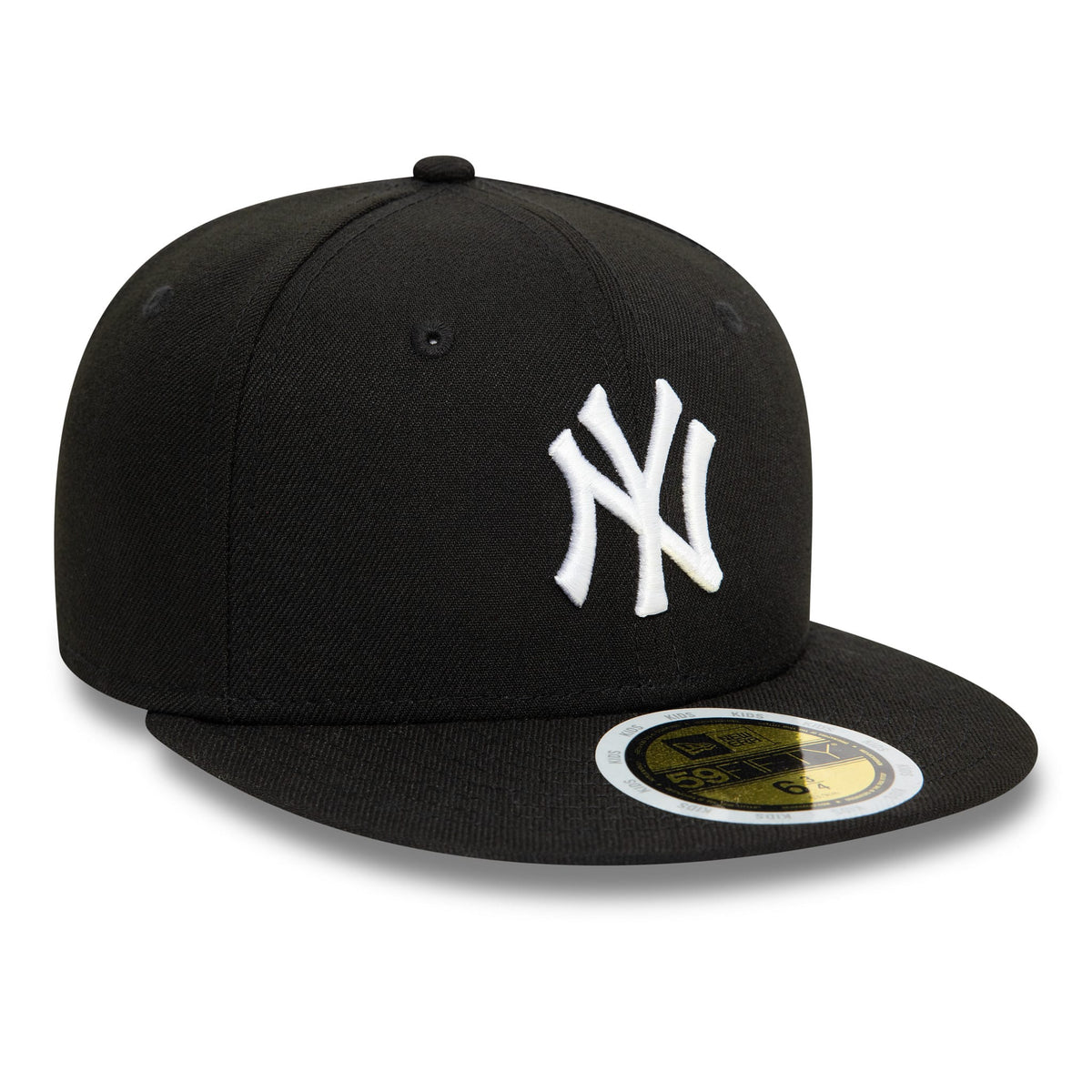 New York Yankees Youth Black 59FIFTY Fitted Cap-zelvios