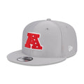 NFL Pro Bowl 2025 AFC Logo Grey 9FIFTY Snapback Adjustable Cap-zelvios