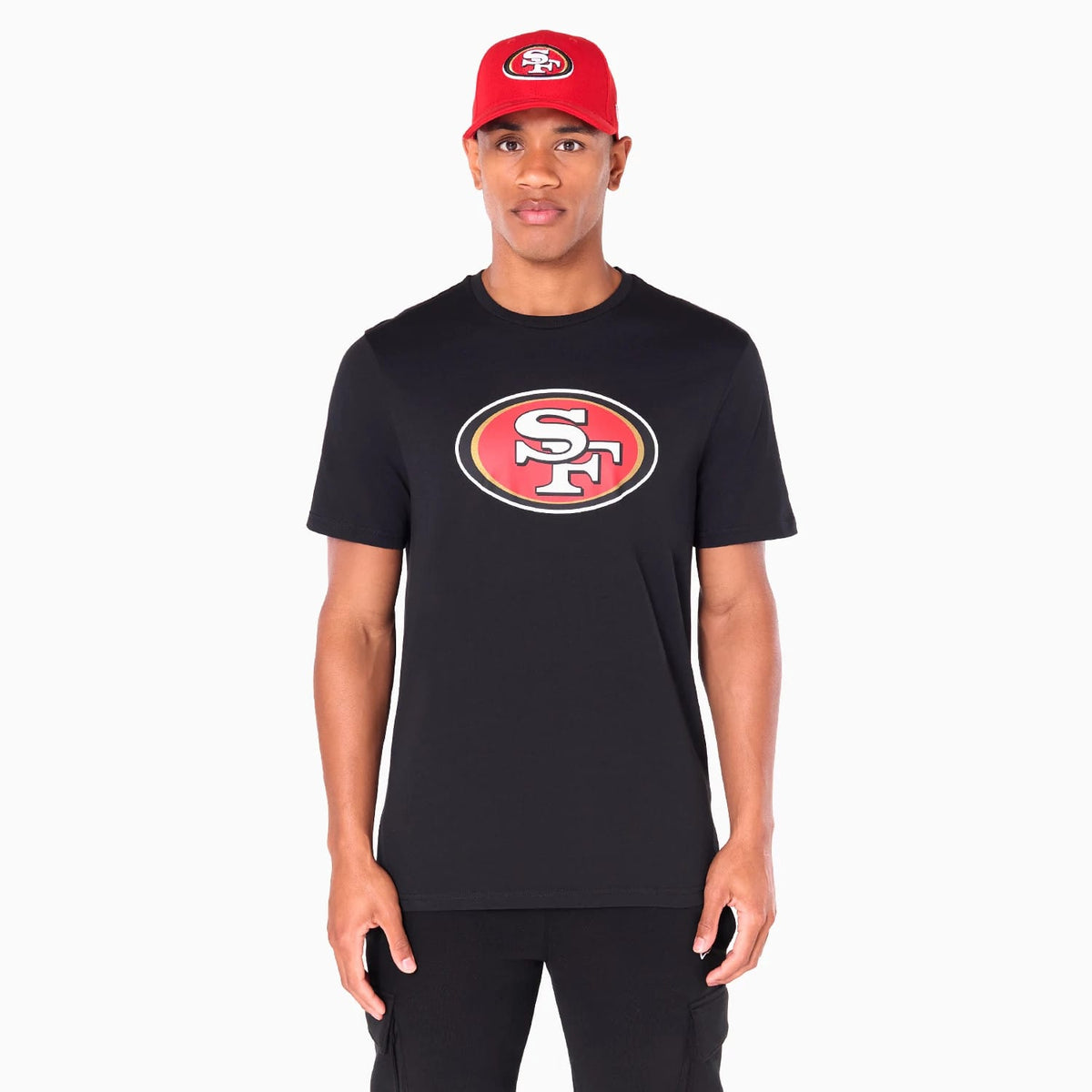 San Francisco 49ers NFL Black T-Shirt-zelvios