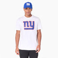 New York Giants NFL White T-Shirt-zelvios