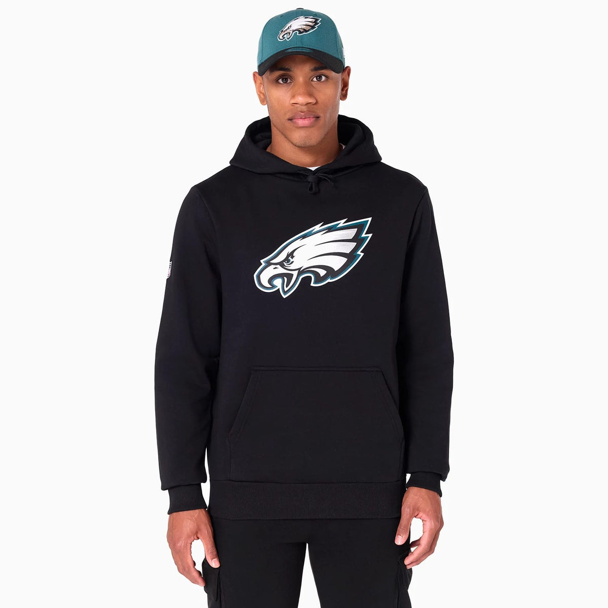 Philadelphia Eagles NFL Black Pullover Hoodie-zelvios