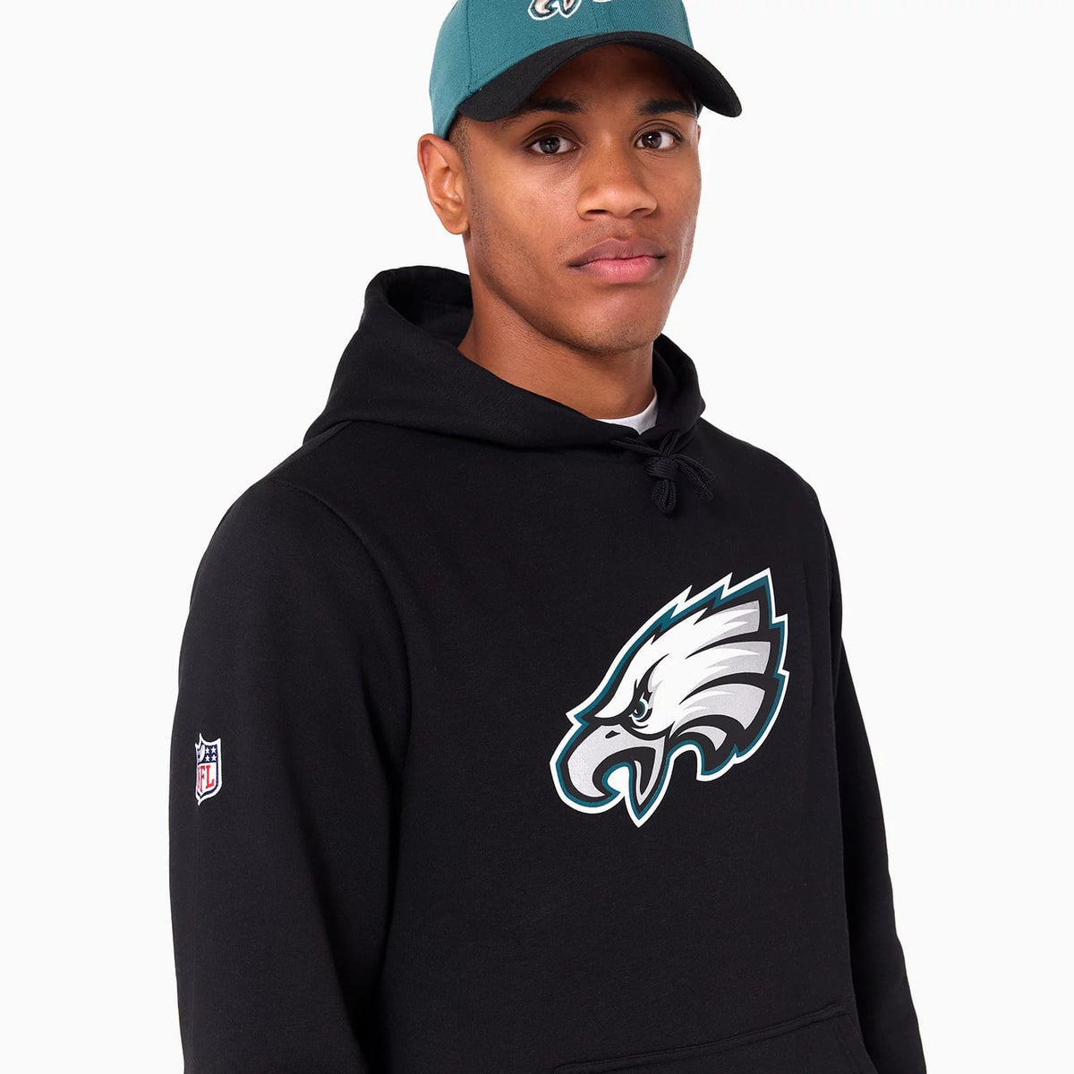 Philadelphia Eagles NFL Black Pullover Hoodie-zelvios