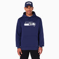 Seattle Seahawks NFL Navy Pullover Hoodie-zelvios