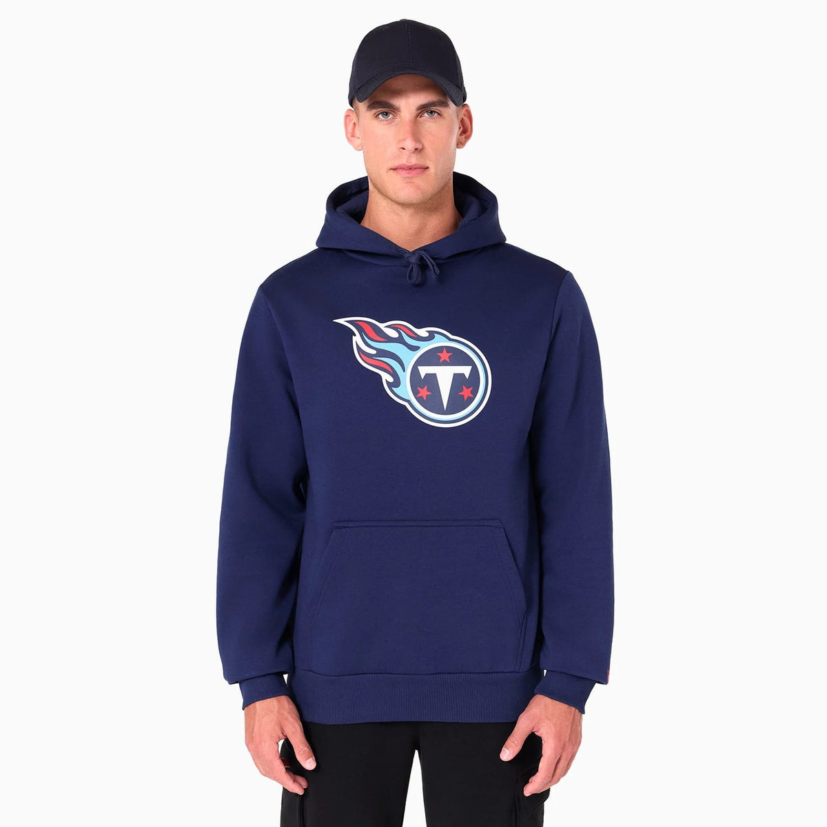 Tennessee Titans NFL Navy Pullover Hoodie-zelvios