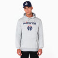 Washington Wizards NBA Grey Pullover Hoodie-zelvios