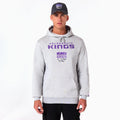 Sacramento Kings NBA Grey Pullover Hoodie-zelvios