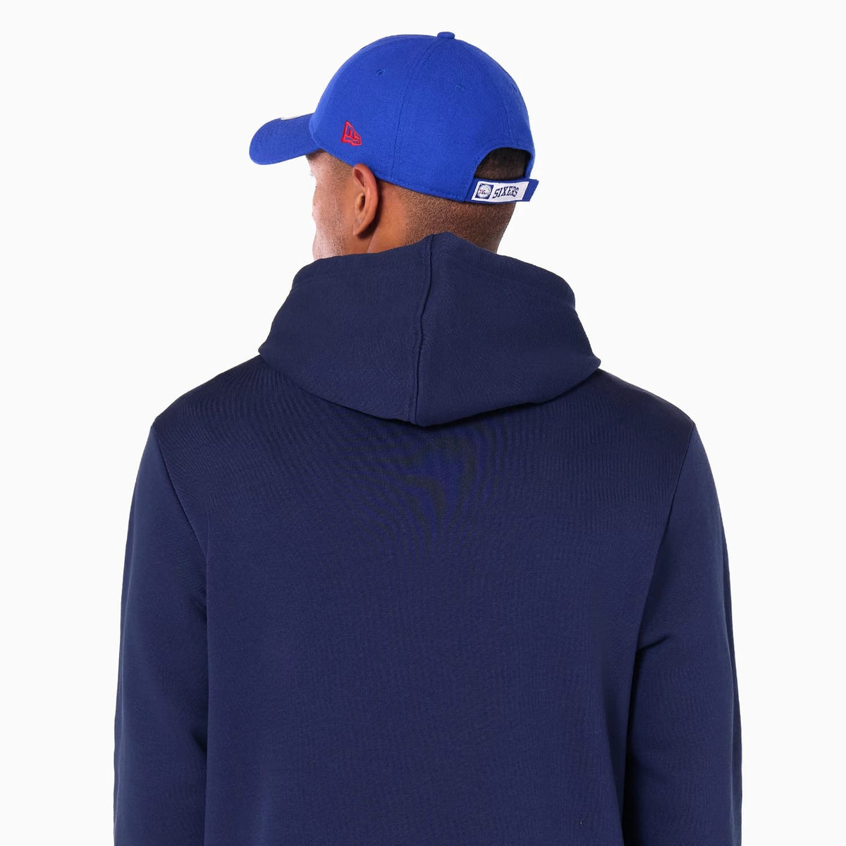 Philadelphia 76ers NBA Navy Pullover Hoodie-zelvios
