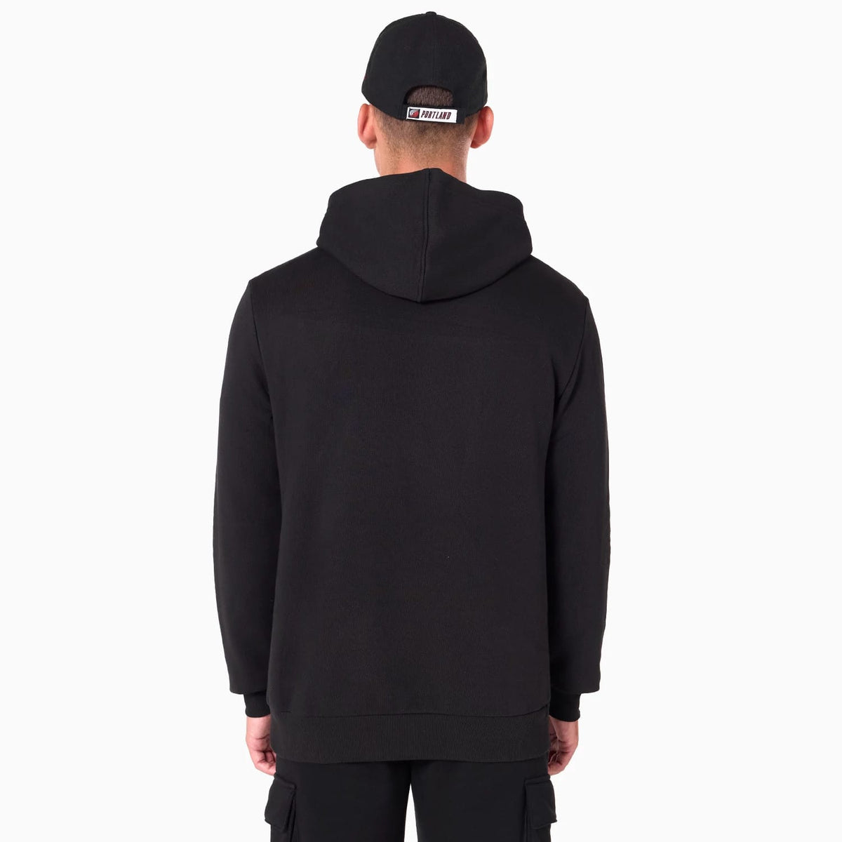 Portland Trail Blazers NBA Black Pullover Hoodie-zelvios