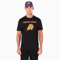 Phoenix Suns NBA Black T-Shirt-zelvios