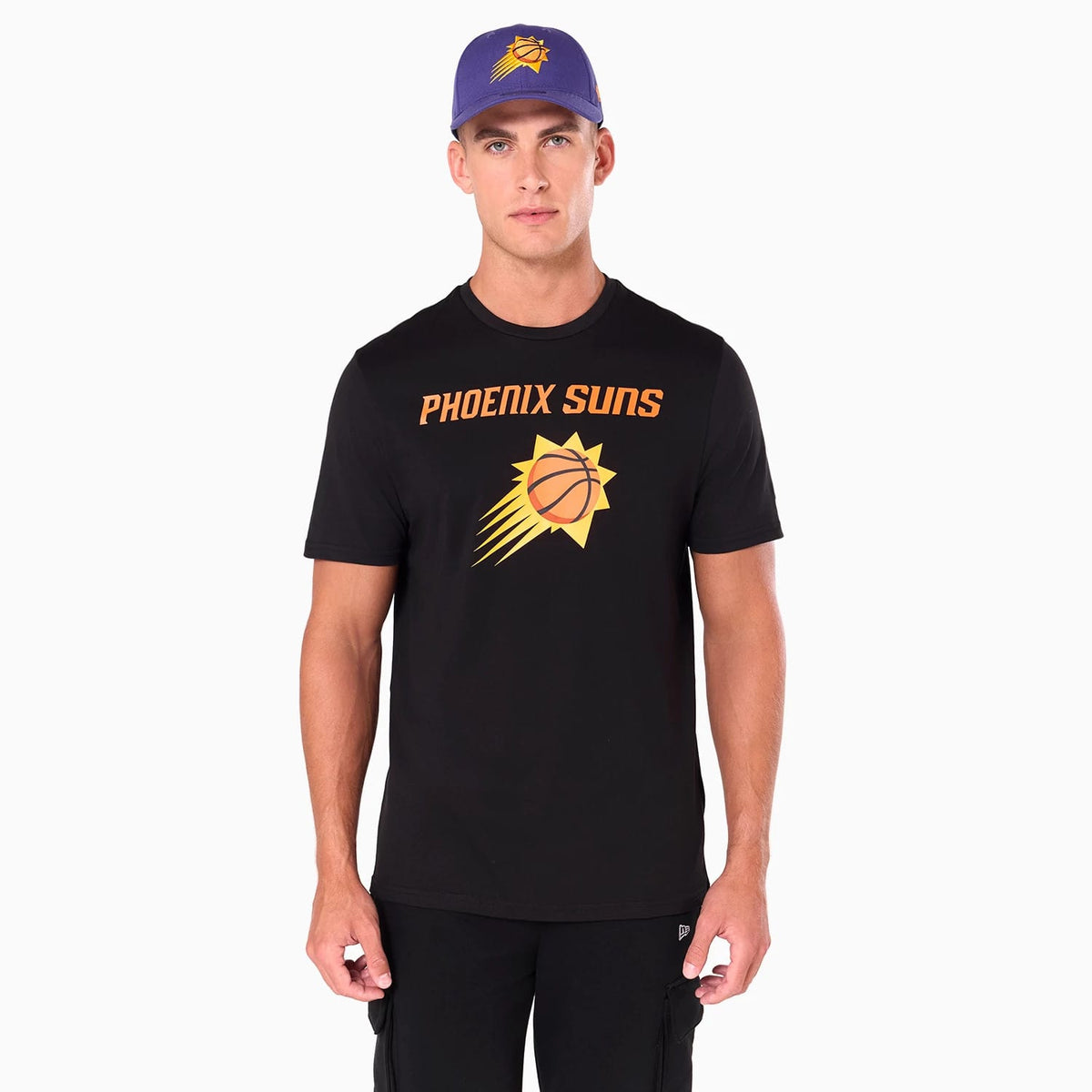 Phoenix Suns NBA Black T-Shirt-zelvios