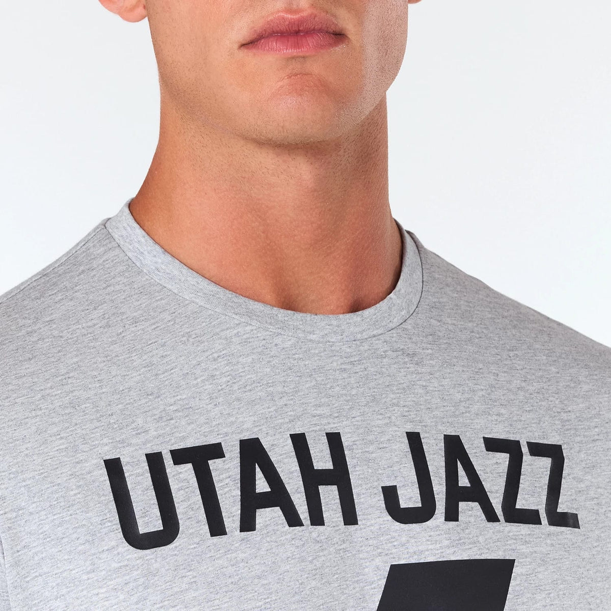 Utah Jazz NBA Grey T-Shirt-zelvios