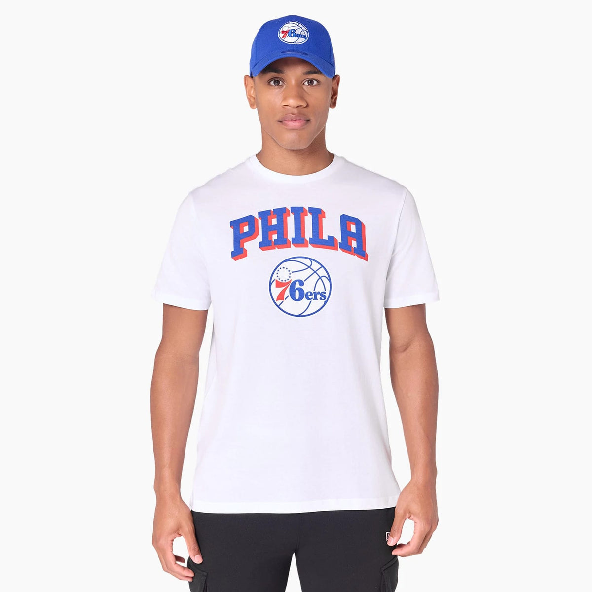 Philadelphia 76ers NBA White T-Shirt-zelvios