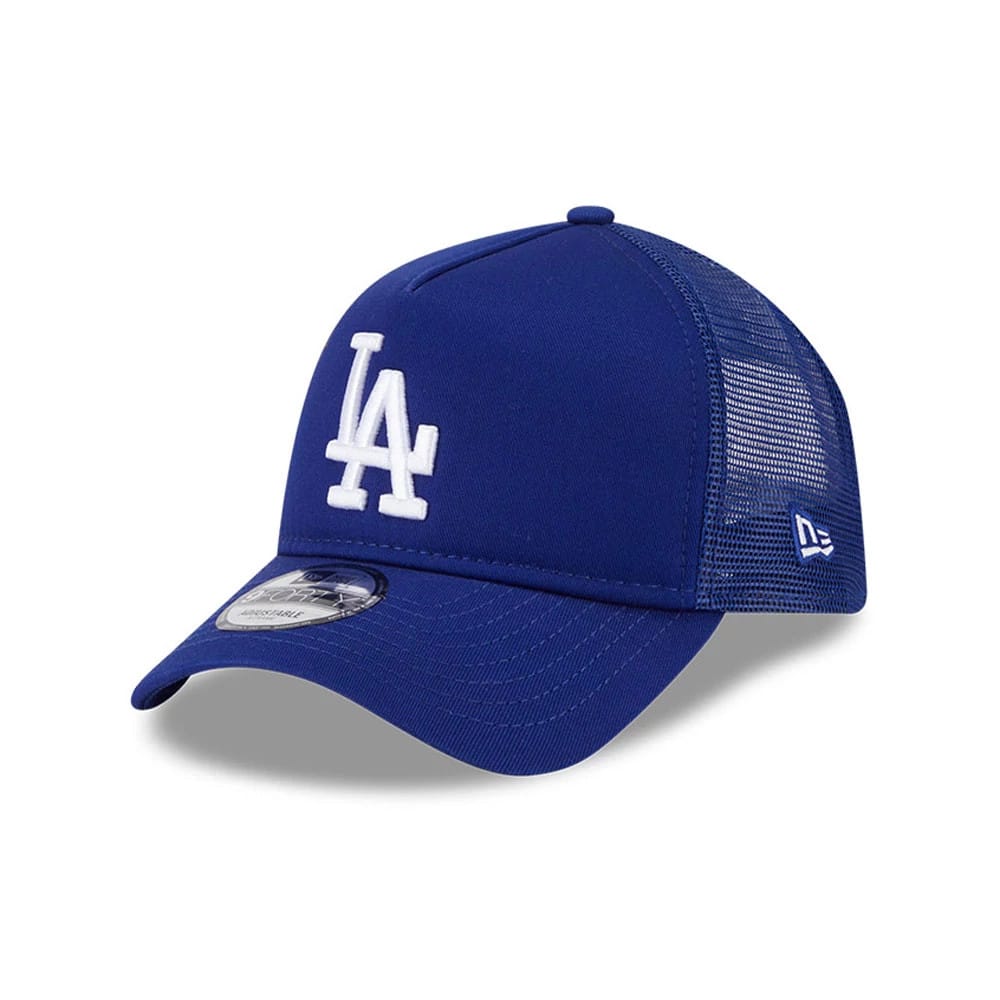 LA Dodgers MLB Evergreen Dark Blue 9FORTY A-Frame Adjustable Cap-zelvios