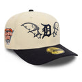Detroit Tigers MLB Team Wings Light Beige 59FIFTY Fitted Cap-kentox