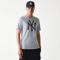 New York Yankees MLB Regular Grey T-Shirt-zelvios
