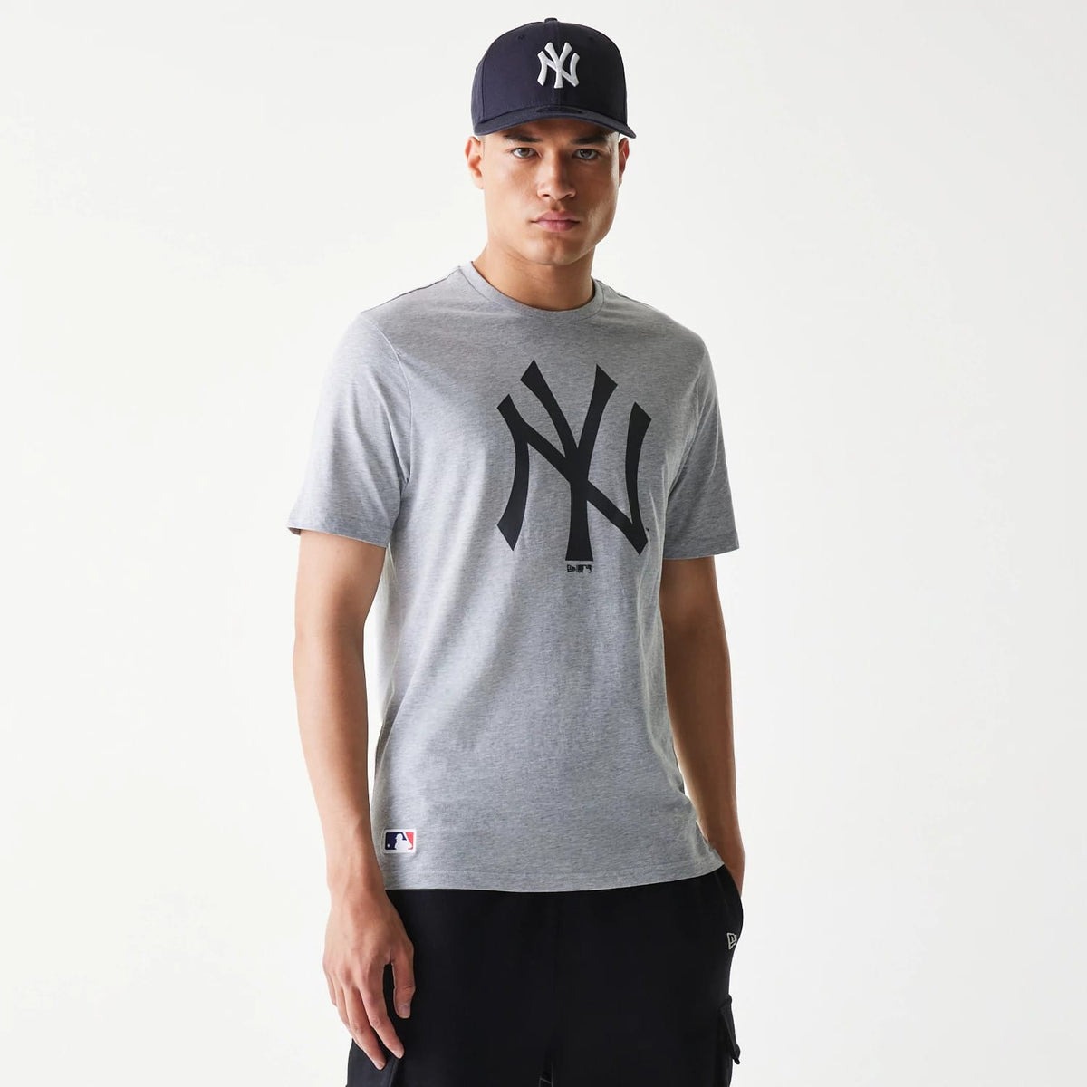 New York Yankees MLB Regular Grey T-Shirt-zelvios