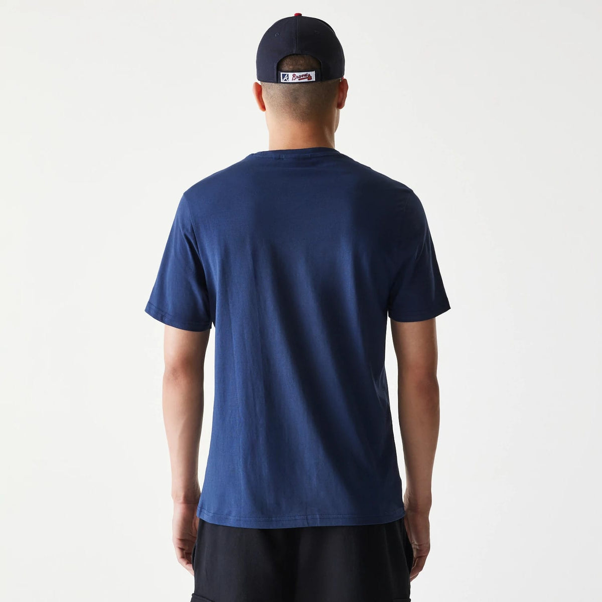 Atlanta Braves MLB Regular Dark Blue T-Shirt-zelvios